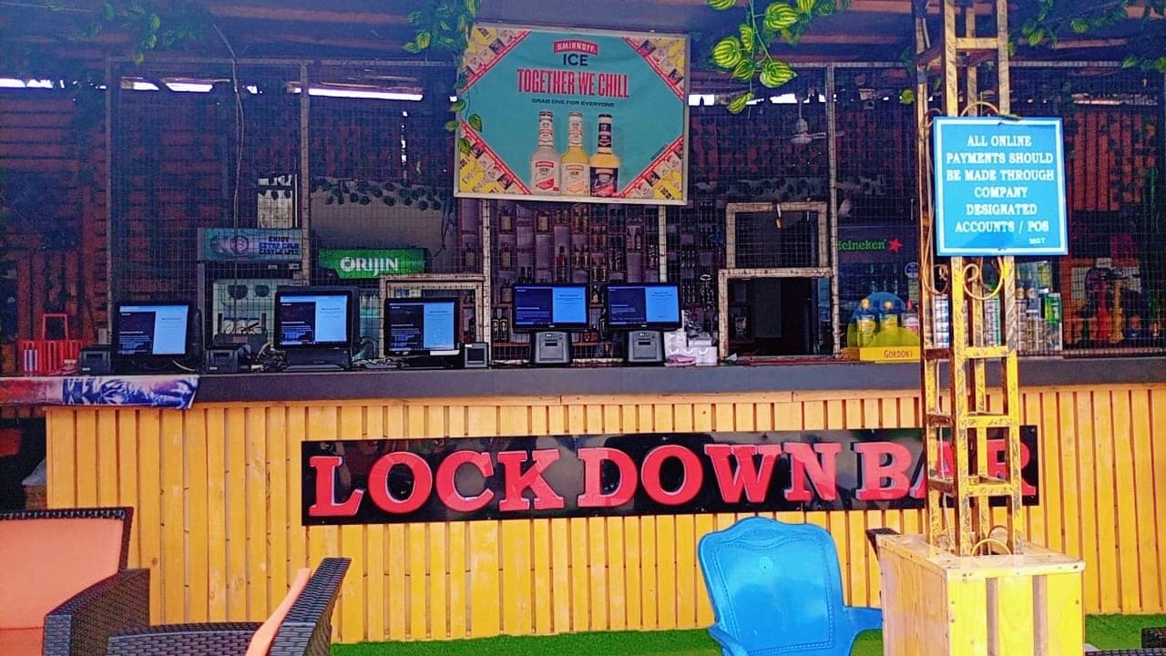 Lockdown Bar interior